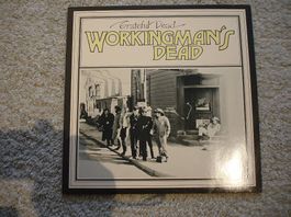 GRATEFUL DEAD  LP  *WORKINGMAN`S DEAD*   REISSUE  1981